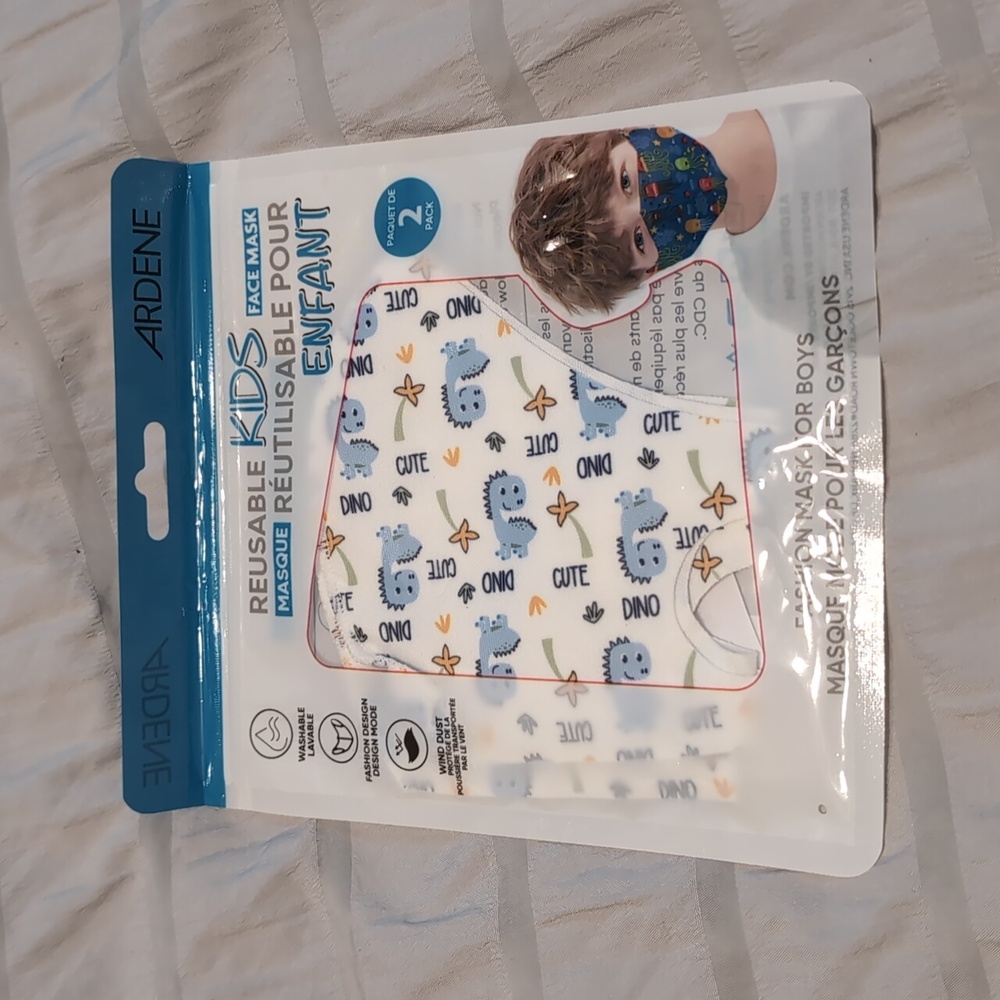 2pk Masks Kids Non-Medical